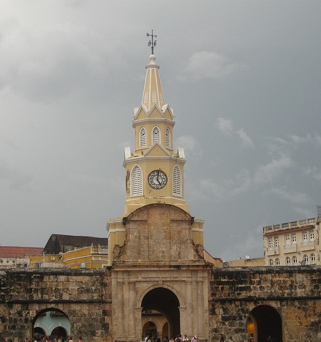Clock Tower at Cartagena Colombia_7804171074_m
