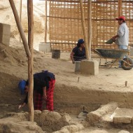 Escavation Workers Pyramids of Tucume