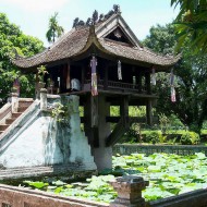 One pillar pagoda Hanoi